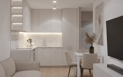 Mieszkanie w odcieniach beżu